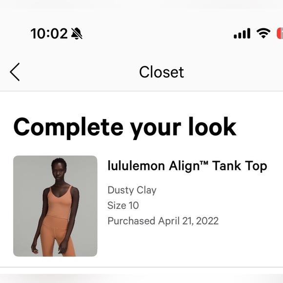 Lululemon Align Tank - Picture 2 of 5